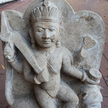 Load image into Gallery viewer, Carved Stone Hindu Goddess
