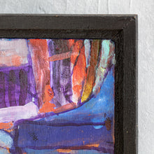 Load image into Gallery viewer, Randy Smith Oil on Wood: "Charlottesville City Market"