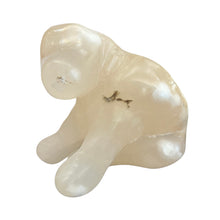 Load image into Gallery viewer, Carolyn Brandt Carved Alabaster Dog
