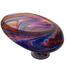 Load image into Gallery viewer, David Goldhagen Hand-Blown Art Glass Centerpiece, Signed Dated 12/93