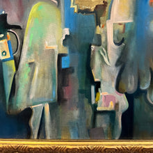 Load image into Gallery viewer, Signed Modernist Figurative Composition