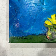 Load image into Gallery viewer, Close-up of artist signature along lower edge of painting.