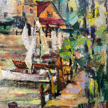 Load image into Gallery viewer, Mary Maxwell Houghland, “Harbor Scene”