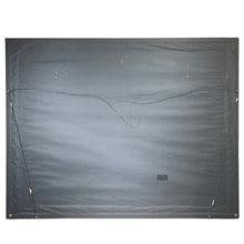 Load image into Gallery viewer, Back of artwork showing framing, backing, and construction details.