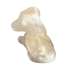 Load image into Gallery viewer, Carolyn Brandt Carved Alabaster Dog