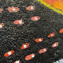 Load image into Gallery viewer, Close-up of Marcia Schwan abstract painting showing heavily textured surface with gritty finish.