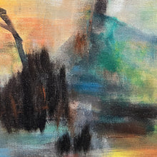 Load image into Gallery viewer, Close-up highlighting atmospheric color blending and abstract composition.