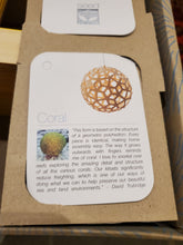 Load image into Gallery viewer, David Trubridge 31" Yellow "Coral" Pendant, New in Box