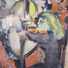 Load image into Gallery viewer, Mula Ben-Haim Oil on Canvas &quot;The Concerto&quot; Israel

