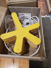 Load image into Gallery viewer, David Trubridge 31" Yellow "Coral" Pendant, New in Box