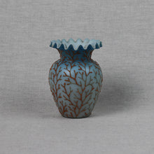 Load image into Gallery viewer, Antique Coralene Reef Vase
