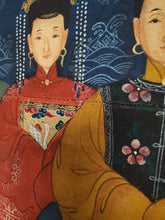 Load image into Gallery viewer, Framed Chinese Ancestral Portrait