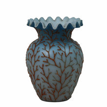 Load image into Gallery viewer, Antique Coralene Reef Vase
