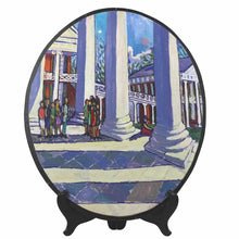 Load image into Gallery viewer, Randy Smith Oil on Wood: &quot;Rotunda Portico&quot;
