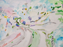 Load image into Gallery viewer, Zoomed in view of back of painting