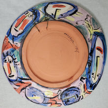 Load image into Gallery viewer, Barbra Mahl Earthenware Signed Plate
