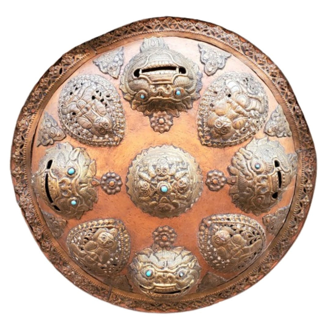 Antique Metal Shield