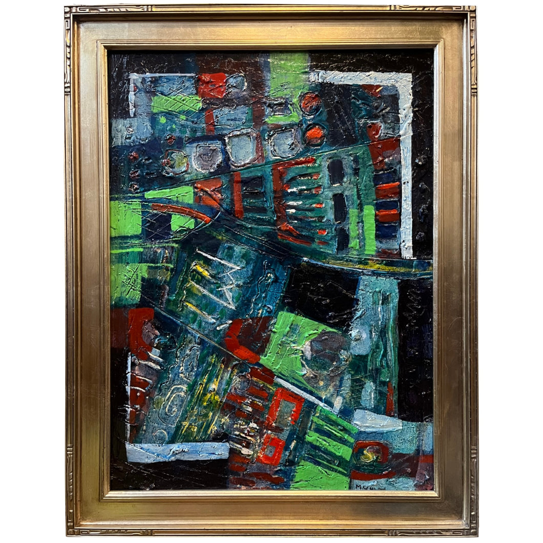 Marcia Schwan Textured Abstract