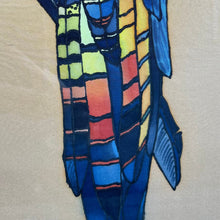 Load image into Gallery viewer, Irina G., Cockatoo on Silk. Signed 2016
