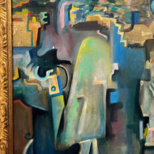 Load image into Gallery viewer, Signed Modernist Figurative Composition
