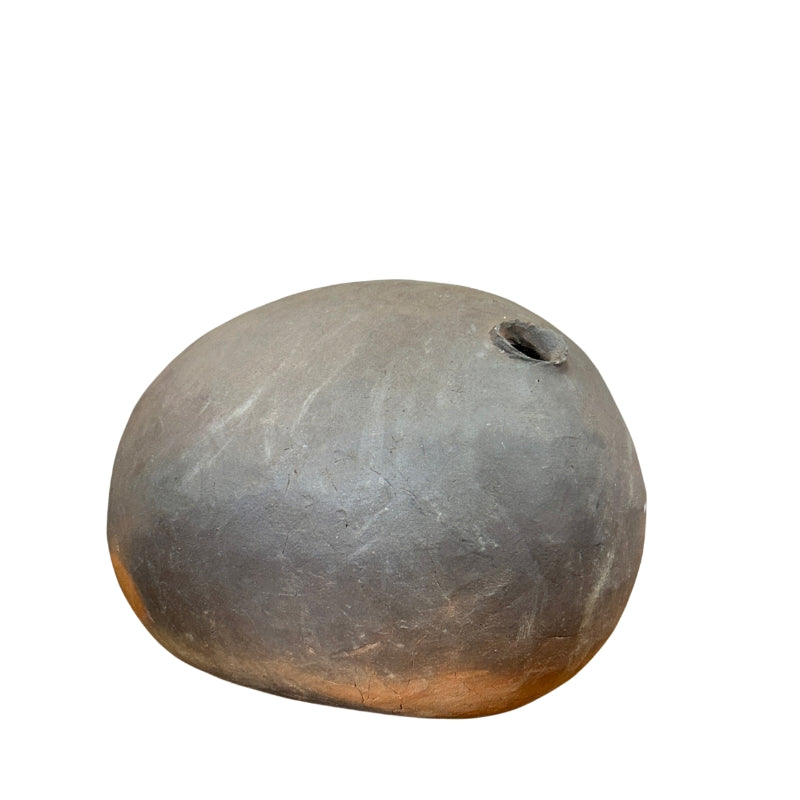 Joy Brown Wood Fired Pod Sculpture