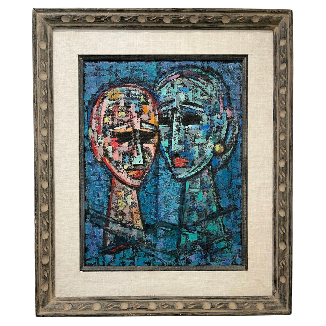 Lillian Goldberg Cubist Portrait