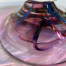 Load image into Gallery viewer, David Goldhagen Hand-Blown Art Glass Centerpiece, Signed Dated 12/93
