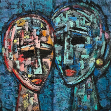 Load image into Gallery viewer, Lillian Goldberg Cubist Portrait
