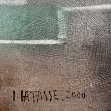 Load image into Gallery viewer, Close-up of artist signature on the painted surface.
