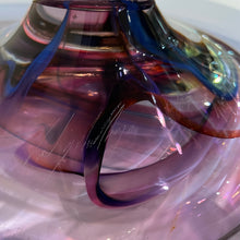 Load image into Gallery viewer, David Goldhagen Hand-Blown Art Glass Centerpiece, Signed Dated 12/93
