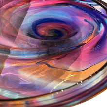 Load image into Gallery viewer, David Goldhagen Hand-Blown Art Glass Centerpiece, Signed Dated 12/93
