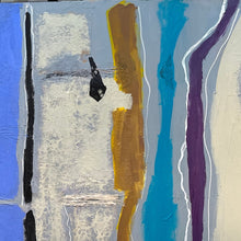 Load image into Gallery viewer, Close-up of Etta Levin Cosmic #14 highlighting brushwork, surface texture, and color variation.
