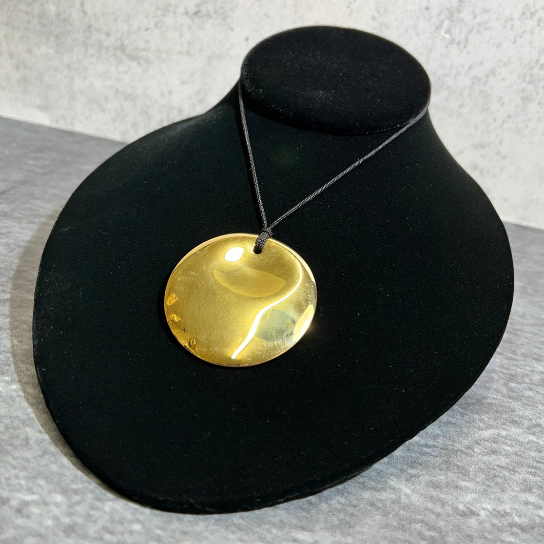 Elsa Peretti Disc Pendant on Cord