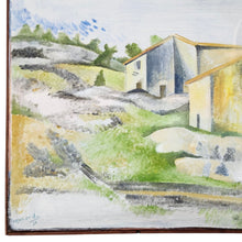 Load image into Gallery viewer, Closer detail of geometric building forms and terrain, highlighting texture and composition.
