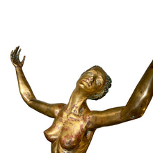Load image into Gallery viewer, Close-up of upper body and face showing expression and sculpted detail.
