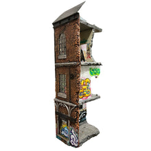 Load image into Gallery viewer, Side view showing exposed brick exterior, arched architectural detail, and partial interior cutaway.
