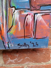 Load image into Gallery viewer, Artist signature “Scotty ’23” visible on the surface.
