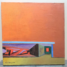 Load image into Gallery viewer, Aina Nergaard Acrylic on Canvas &quot;Window &amp; Door&quot;
