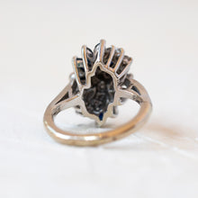 Load image into Gallery viewer, sapphire diamond infinity ring
