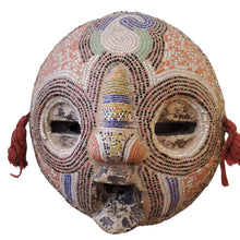 Load image into Gallery viewer, Pair of Beaded African Tribal Masks
