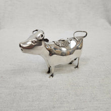 Load image into Gallery viewer, Sterling Silver English Cow Creamer from ~1908
