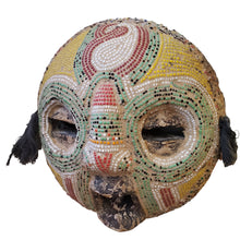 Load image into Gallery viewer, Pair of Beaded African Tribal Masks
