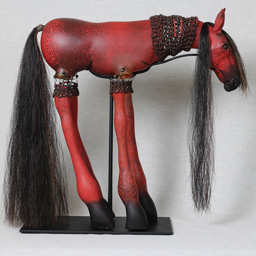 Shelley Muzylowski Allen glass horse