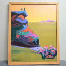 Load image into Gallery viewer, Aina Nergaard Acrylic on Canvas &quot;The Rock&quot;
