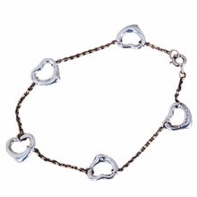 Load image into Gallery viewer, Tiffany &amp; Co Open Heart and Chain Bracelet
