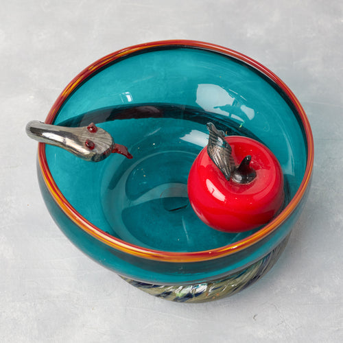 Art Glass Garden of Eden Bowl