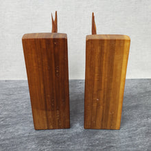 Load image into Gallery viewer, Carved African Wooden Bookends
