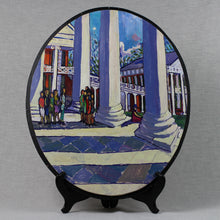 Load image into Gallery viewer, Randy Smith Oil on Wood: &quot;Rotunda Portico&quot;
