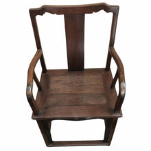 Load image into Gallery viewer, Antique Ming-Style Wooden &quot;Scholar&quot; Chair

