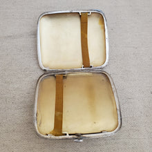 Load image into Gallery viewer, Antique British Enamel &amp; Sterling Silver Cigarette Case

